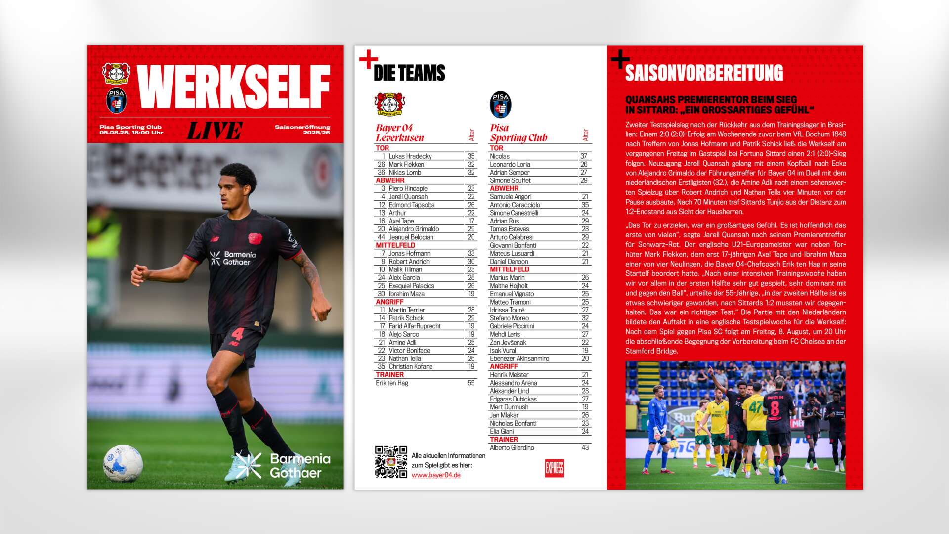 Werkself-Live Saisoneröffnung