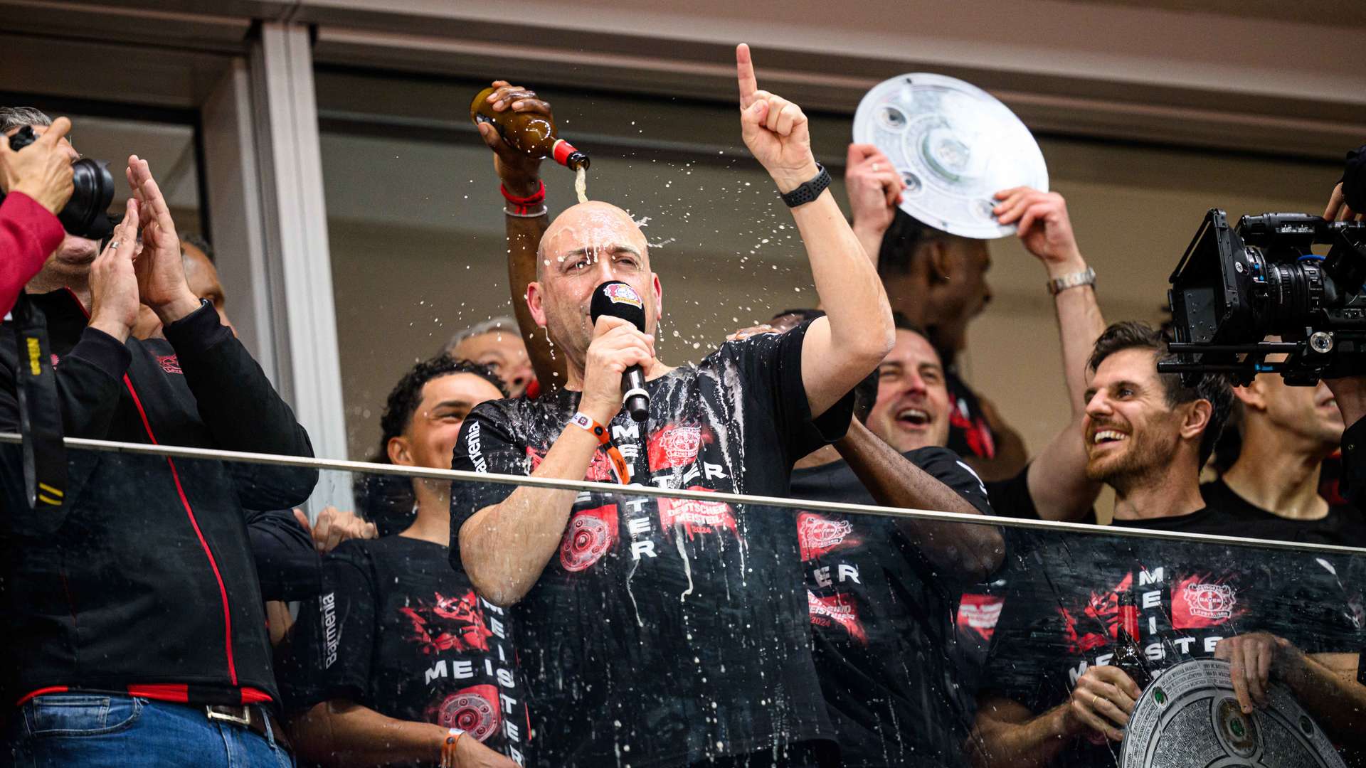 Emotionale Momente nach Abpfiff