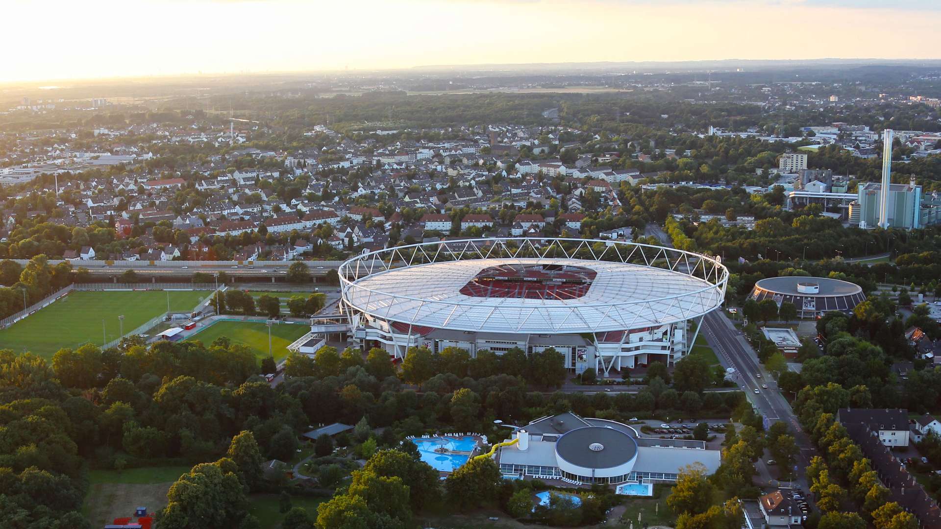 BayArena from above