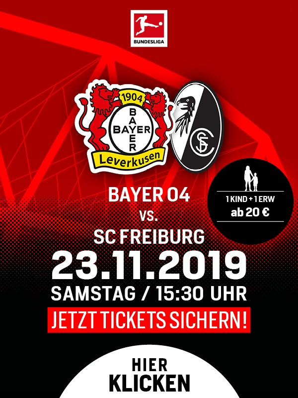 Tickets für das Auswärtsspiel bei der TSG Hoffenheim Bayer04.de
