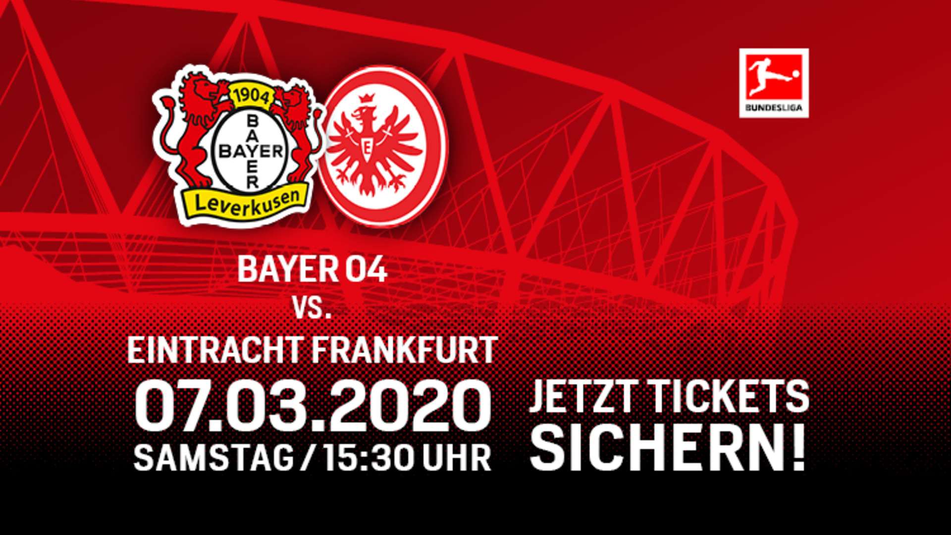 Tickets Bayer 04 - Frankfurt