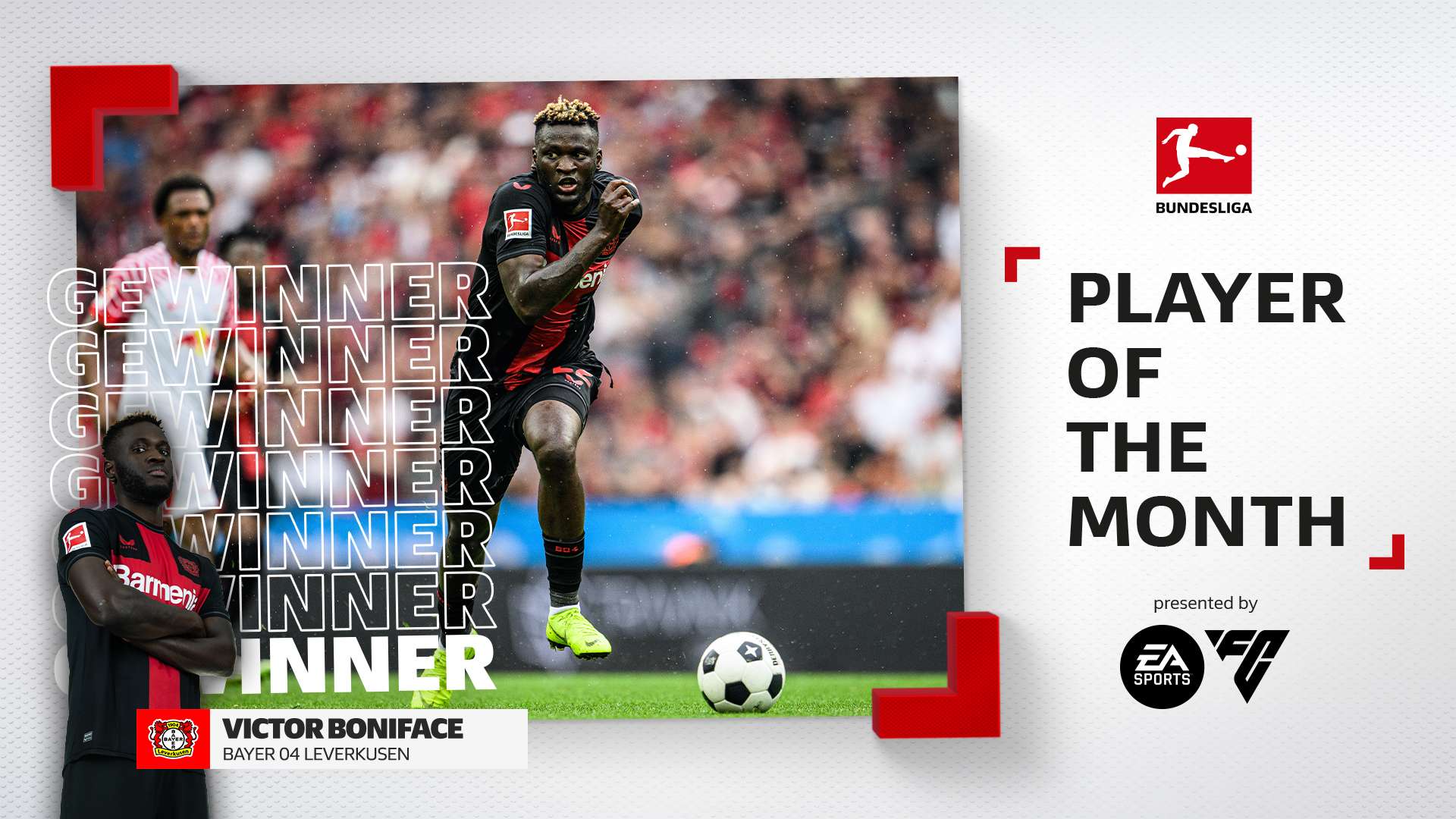 „Spieler des Monats“-Grafik