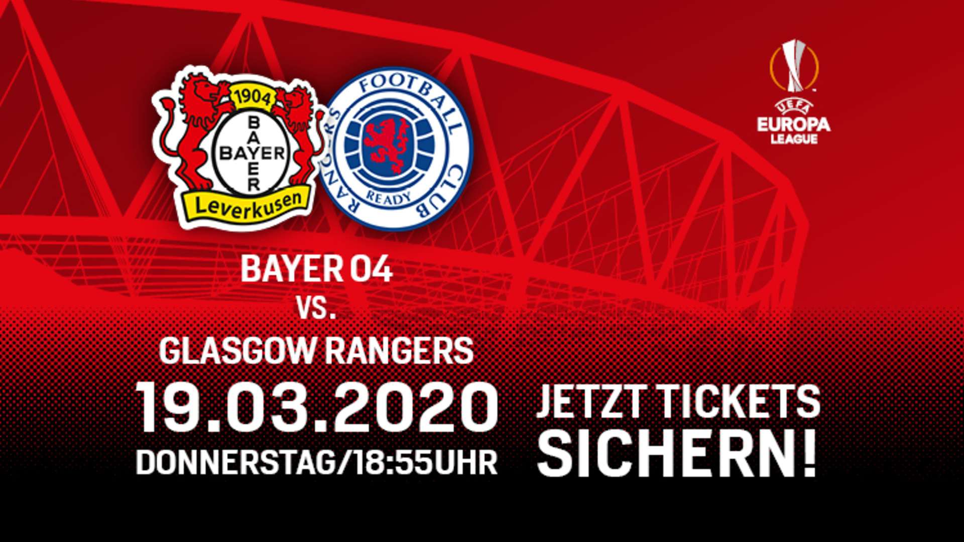 Tickets UEL-Achtelfinal-Rückspiel