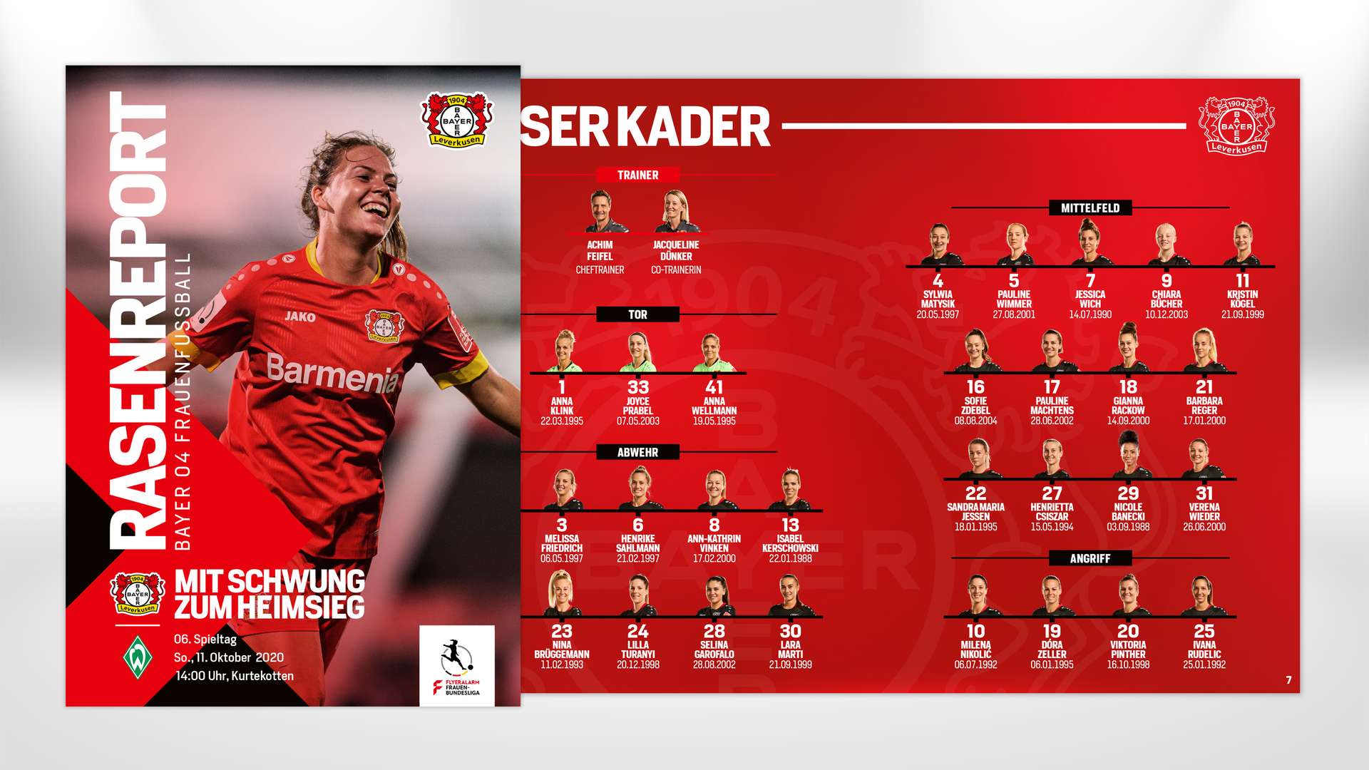 Informe de césped contra el SV Werder Bremen