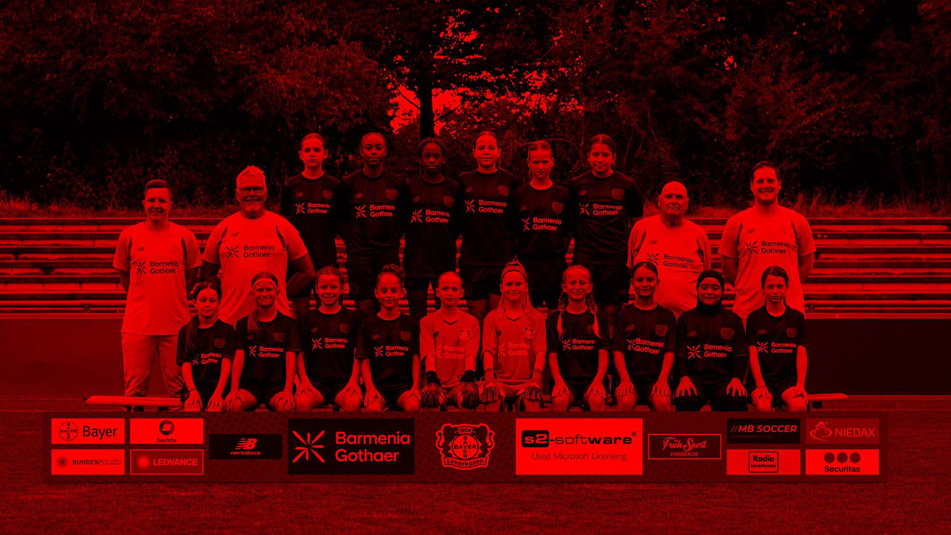 Team photo U13 Female