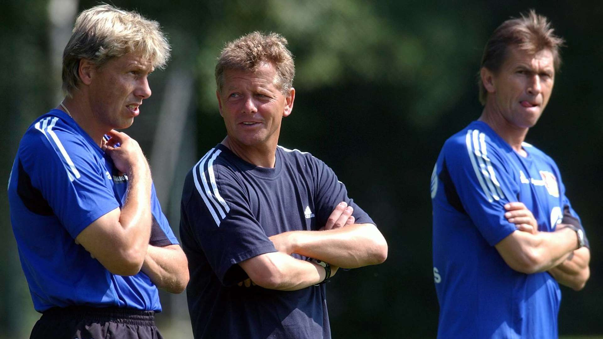 Rüdiger Vollborn, Peter Herrmann und Klaus Augentaler