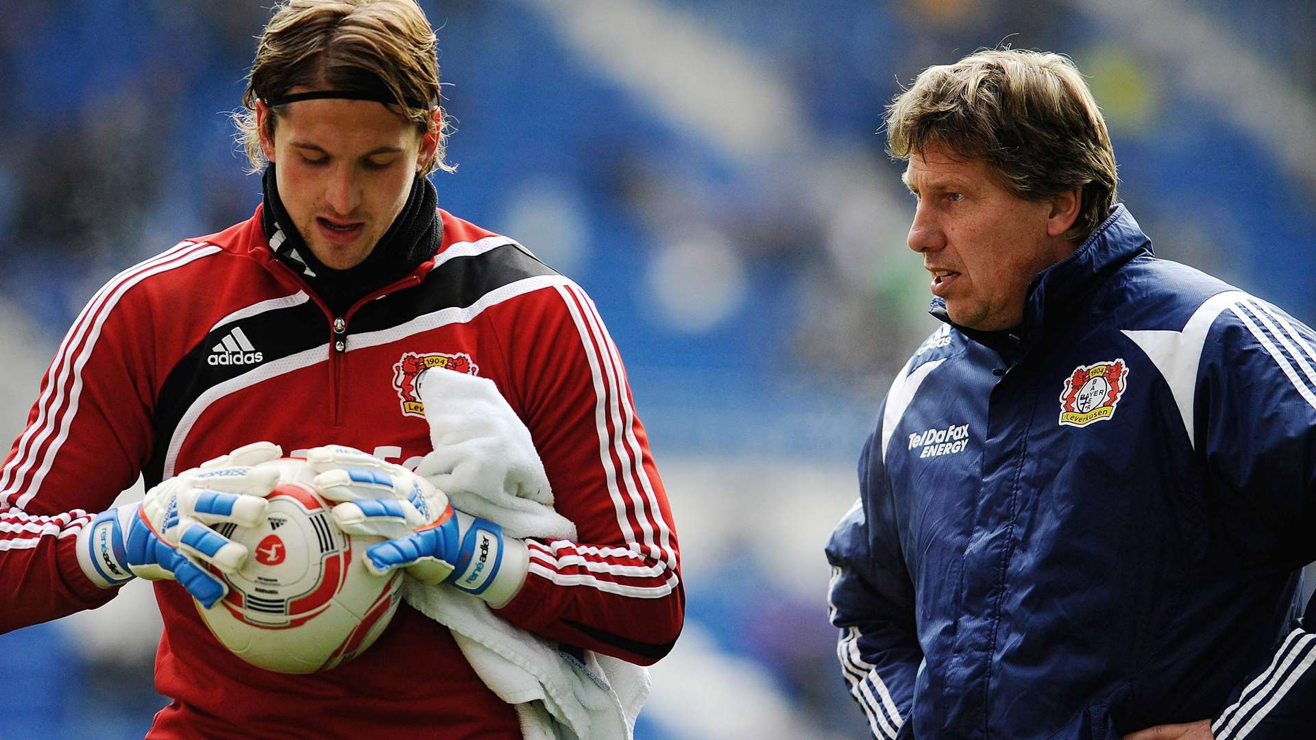 Rene Adler und Rüdiger Vollborn