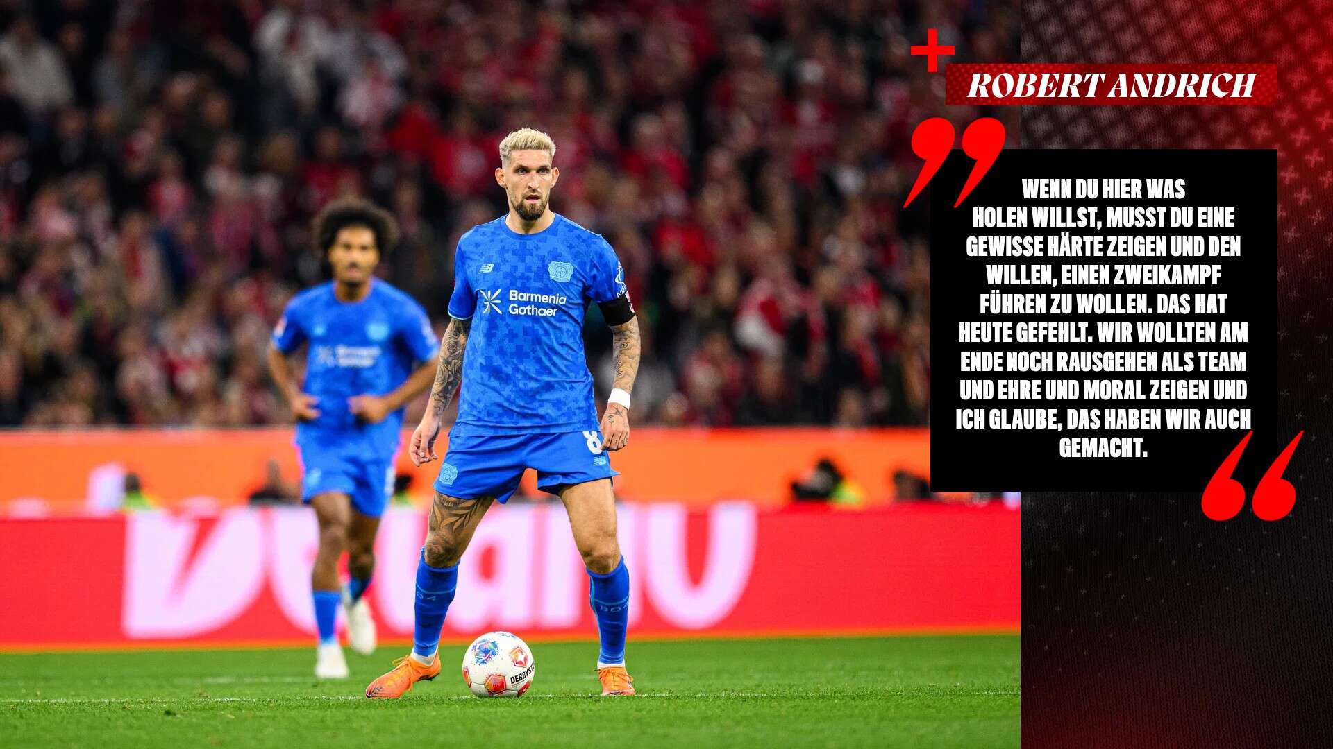 Robert Andrich nach #FCBB04