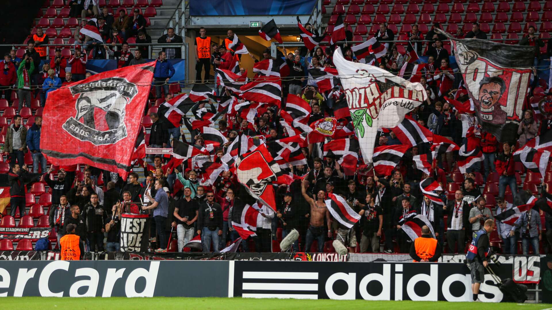 Werkself Auswärtsfans