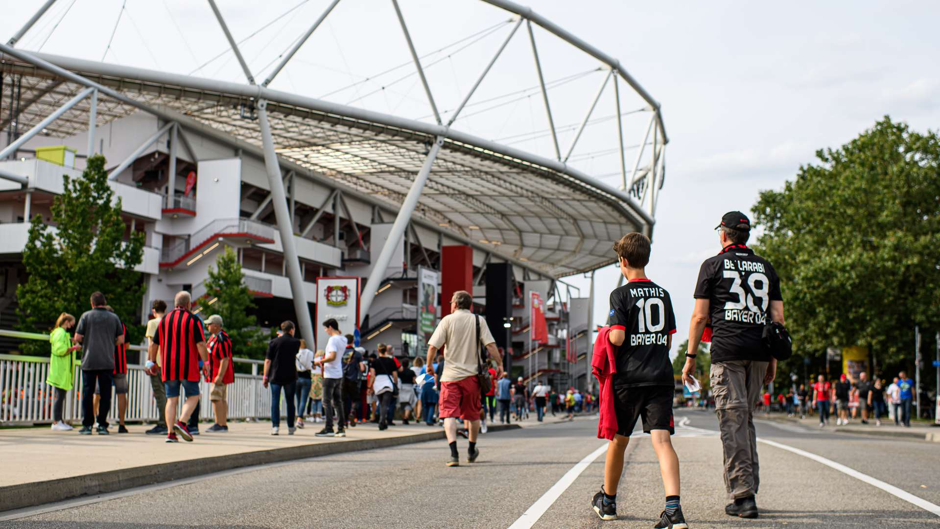 BayArena from outsides