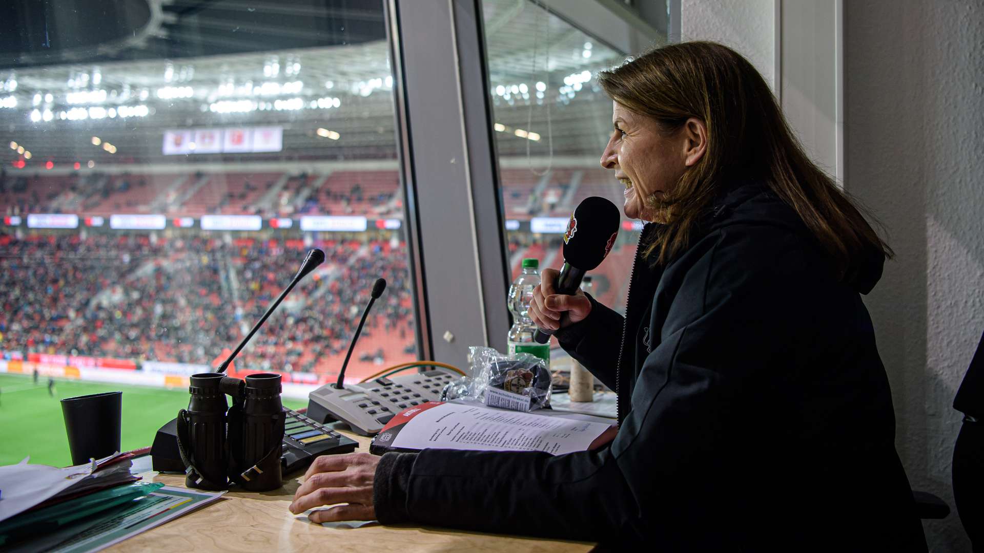 In der Stadion-Regie