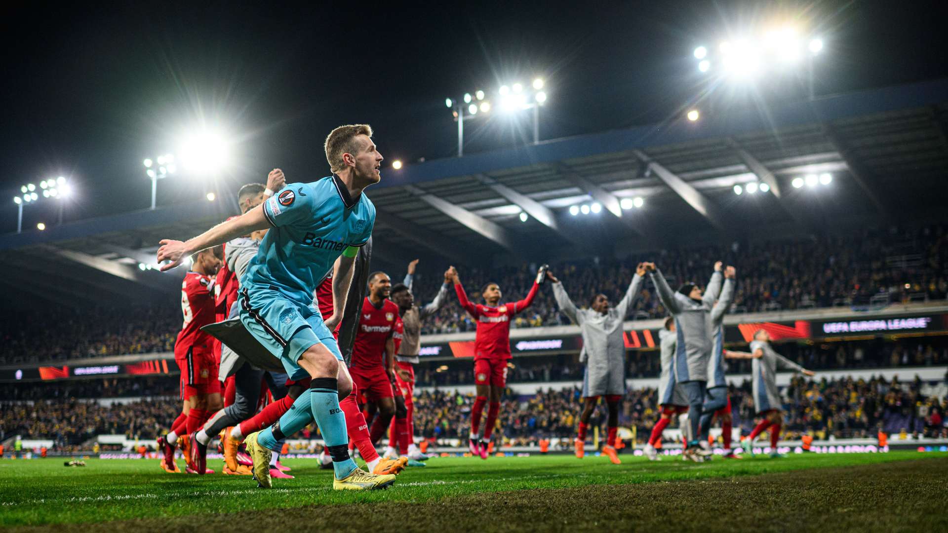 Jubel Union Saint Gilloise Sieg