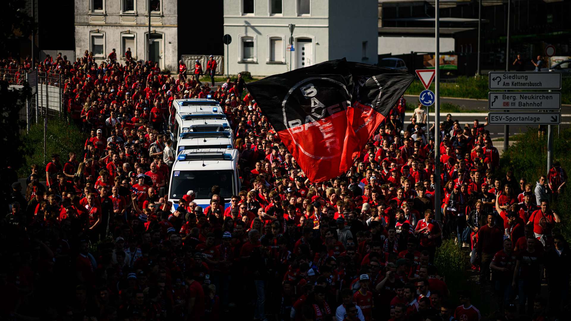Fanmarsch bei #B04ASR