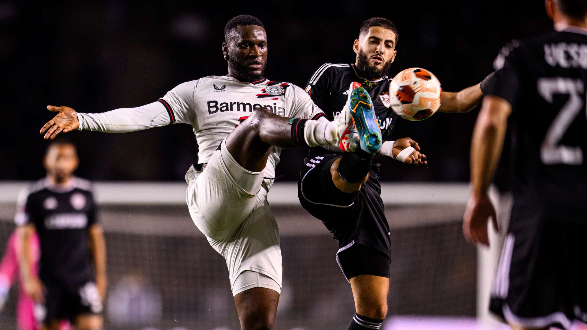 Boniface im Zweikampf