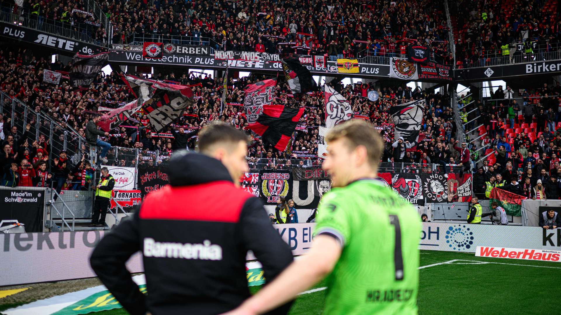 Patrik Schick und Lukas Hradecky