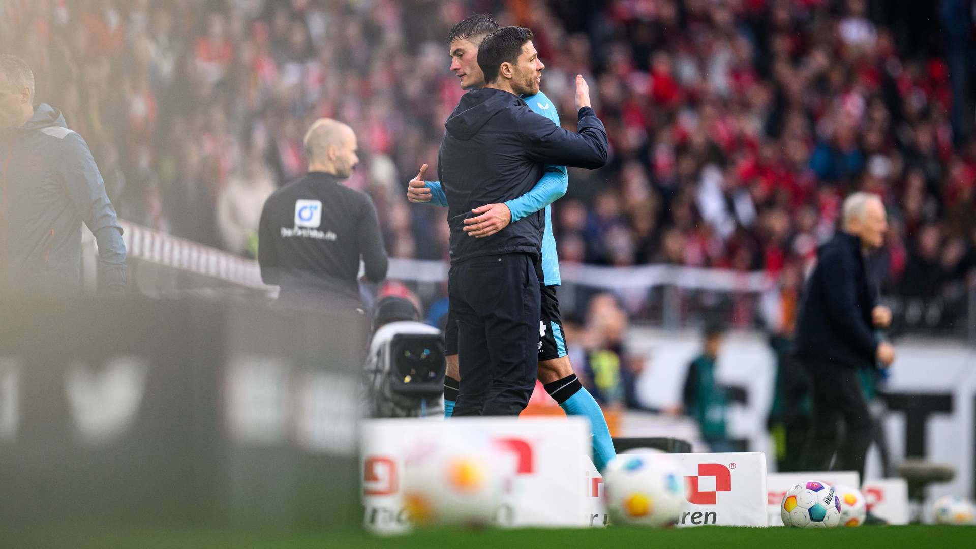 Xabi Alonso und Patrik Schick