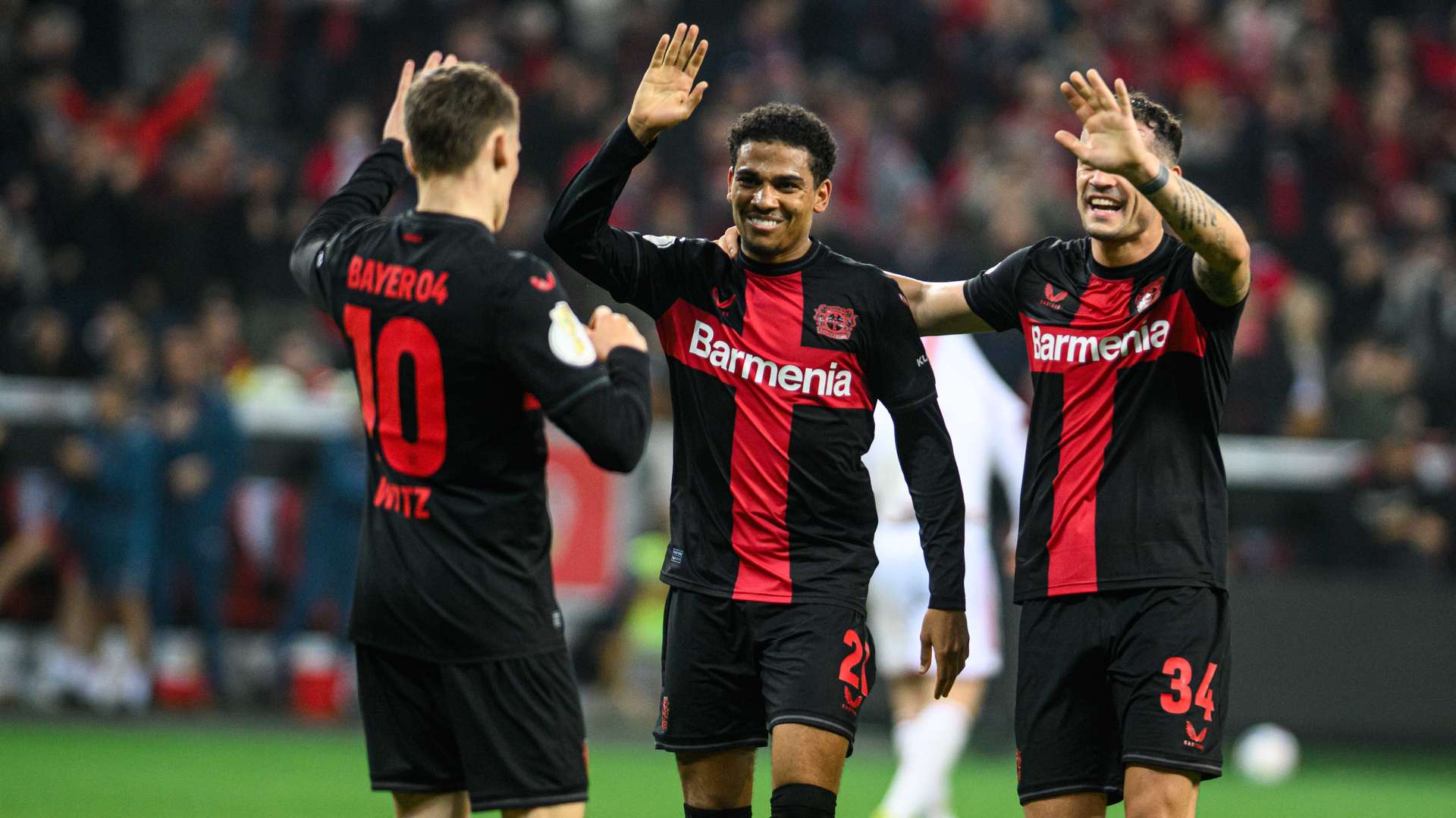 Jubel nach Wirtz-Tor