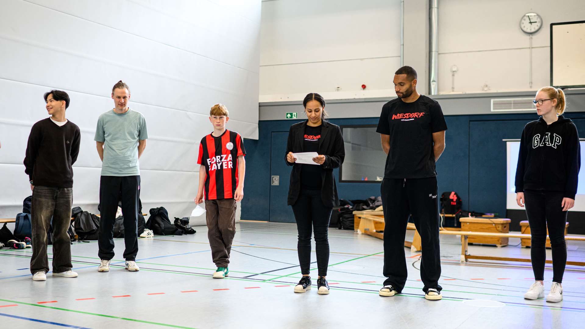 Workshop Rassismus mit Jonathan Tah