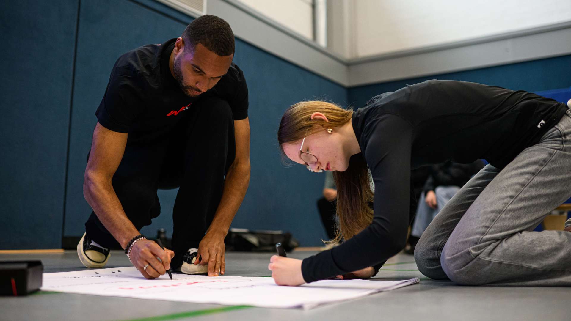 Workshop Rassismus mit Jonathan Tah