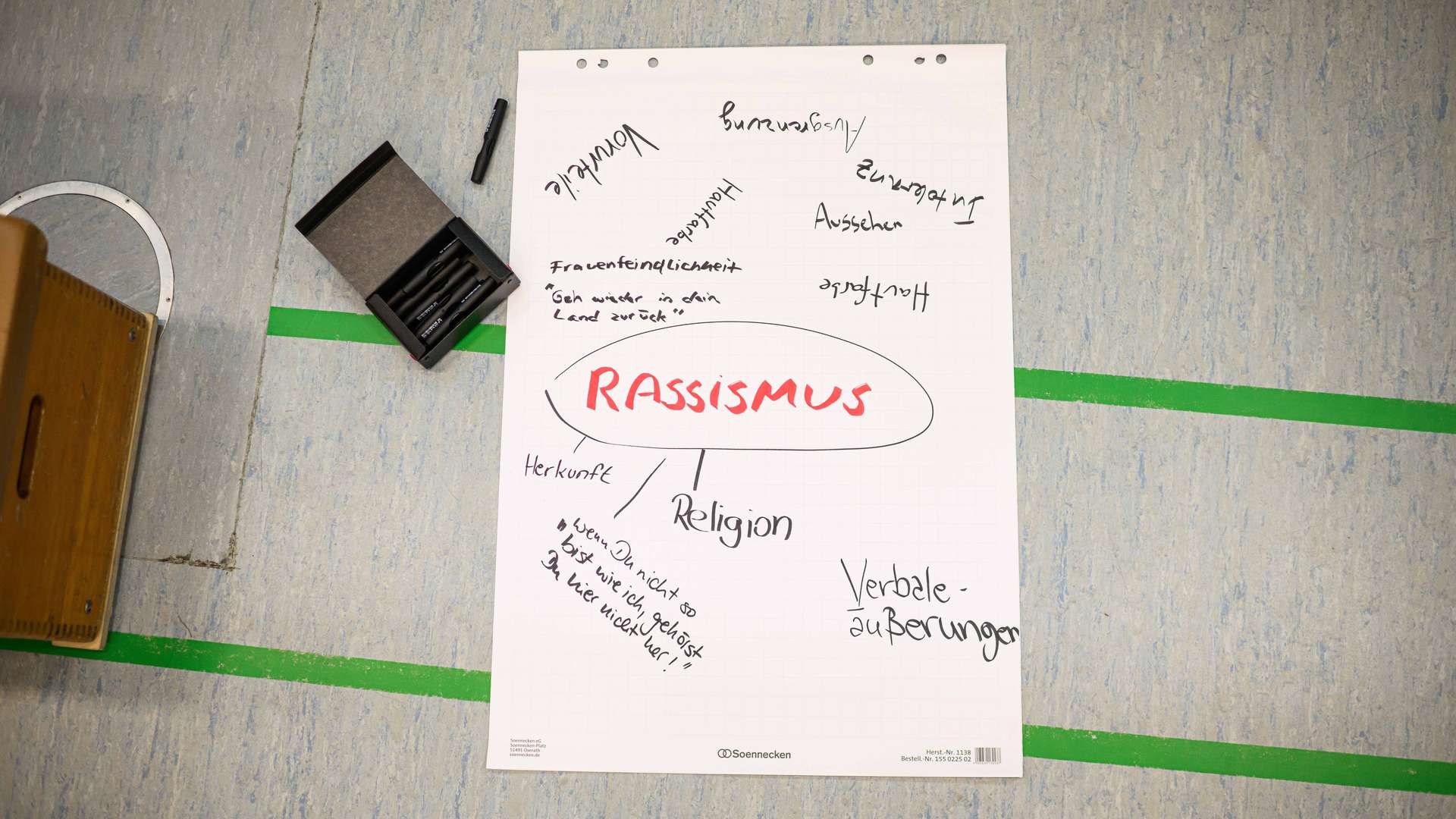 Workshop Rassismus mit Jonathan Tah