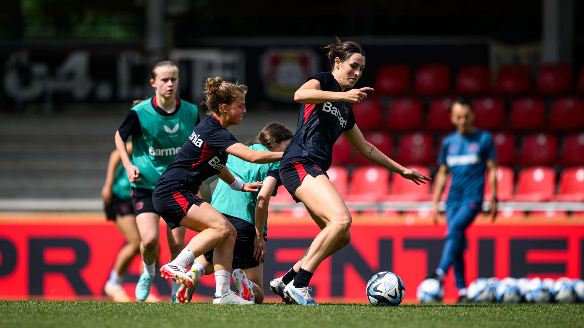 Zweikampf im Training