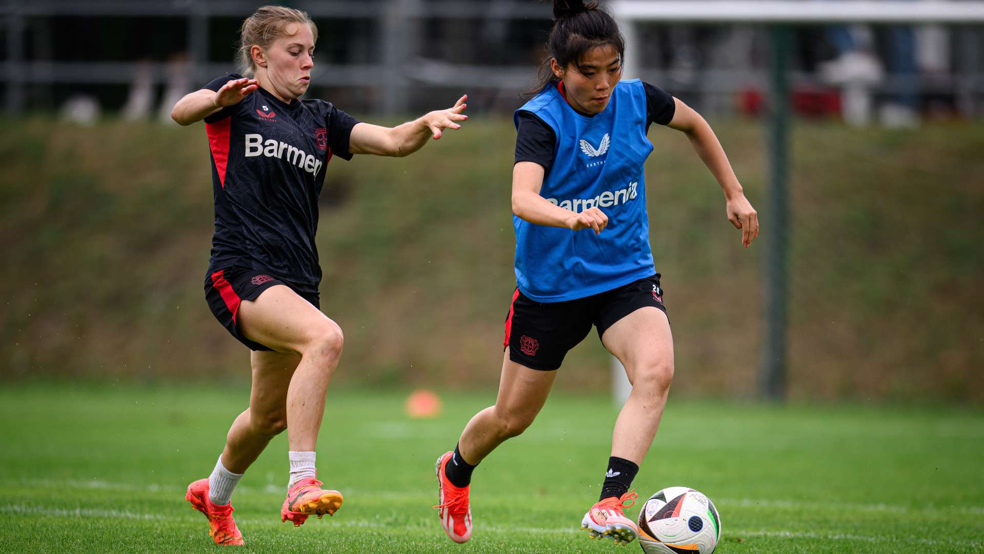 Zweikampf im Training