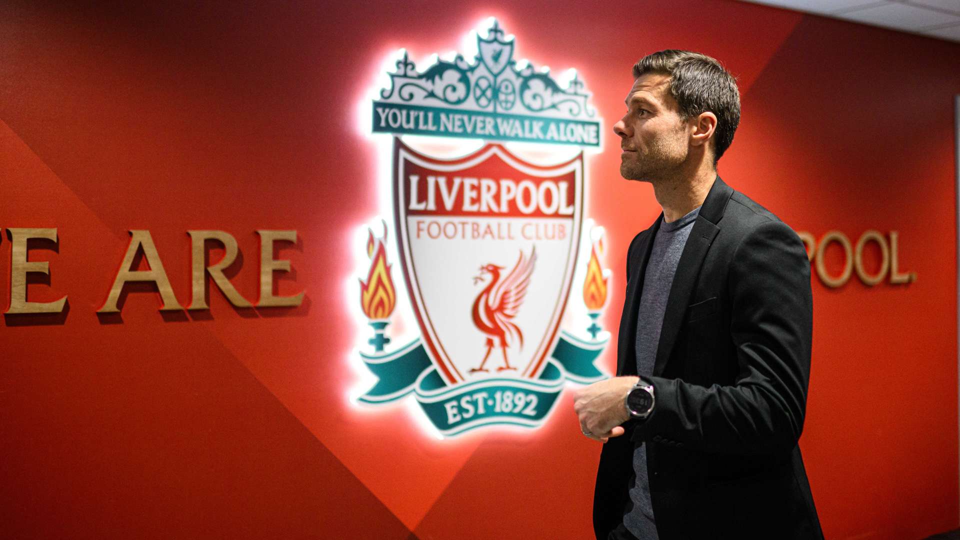 Xabi Alonso in Anfield