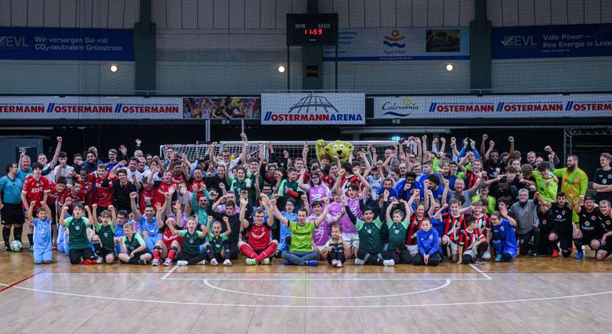 Teilnehmer des Einfach Fußball-Cups