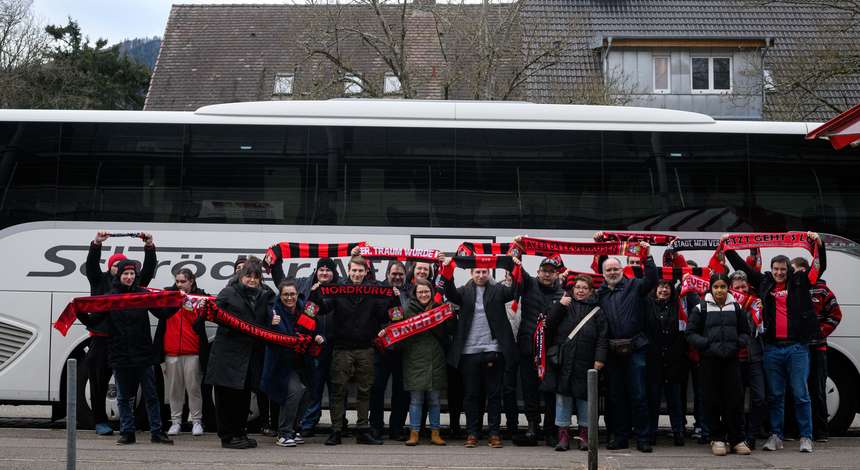 Bus-Tour zum Spiel der Bayer 04-Frauen