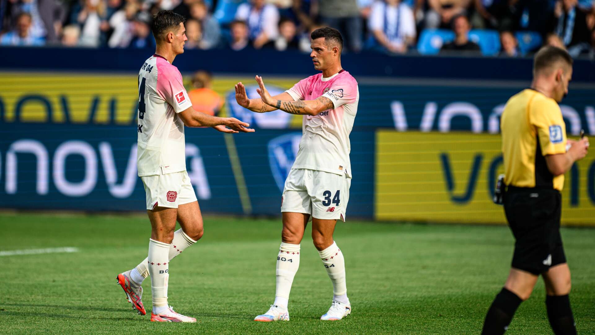 Patrik Schick und Granit Xhaka