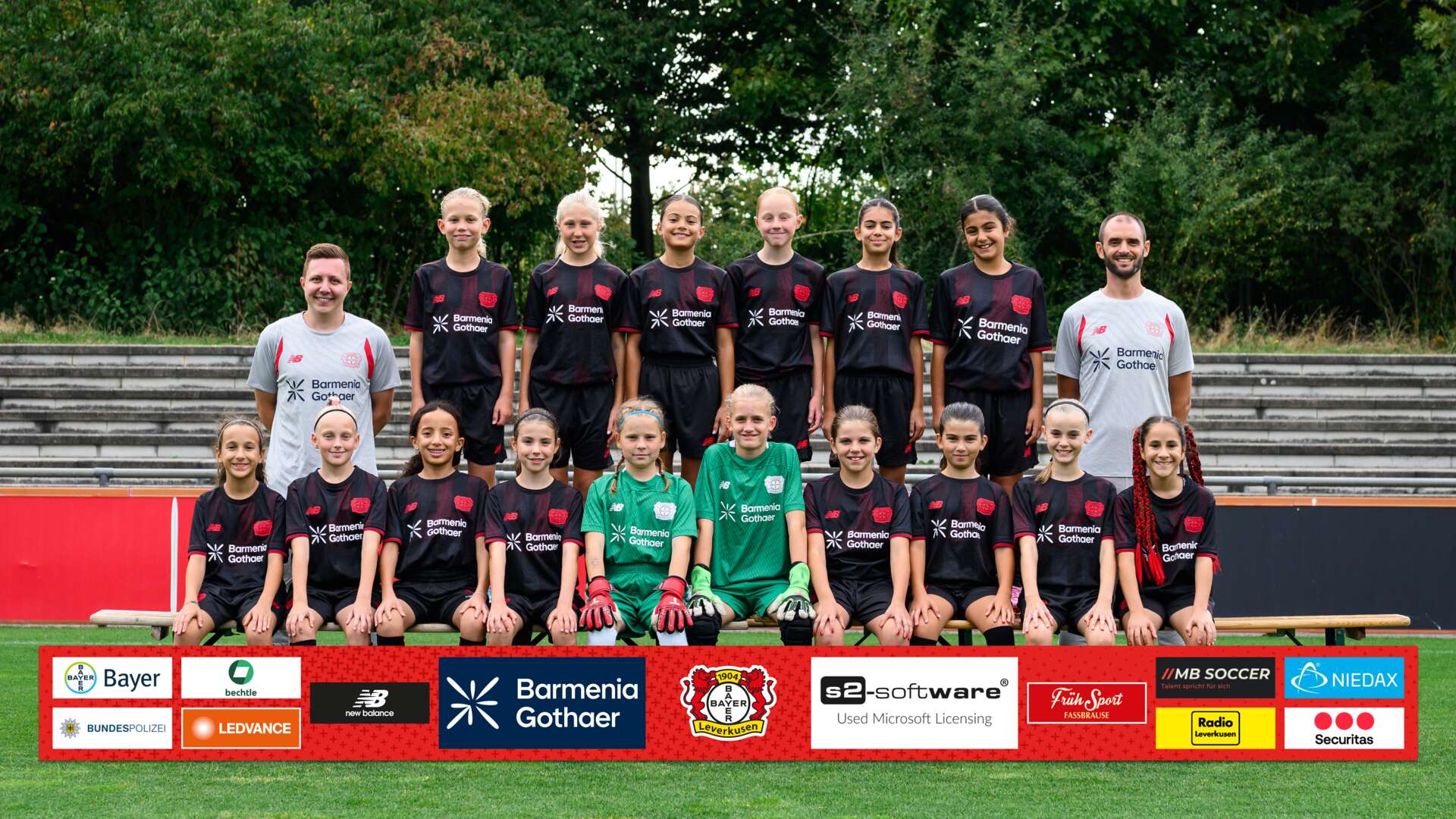 Team photo U12 Female