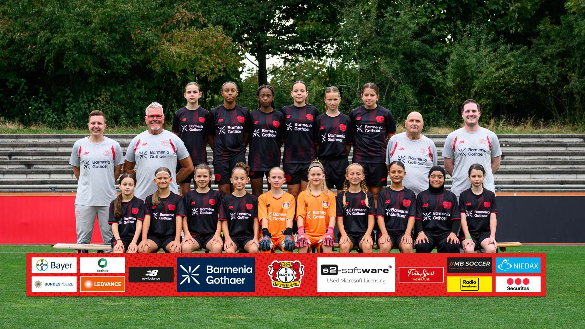 Team photo U13 Female