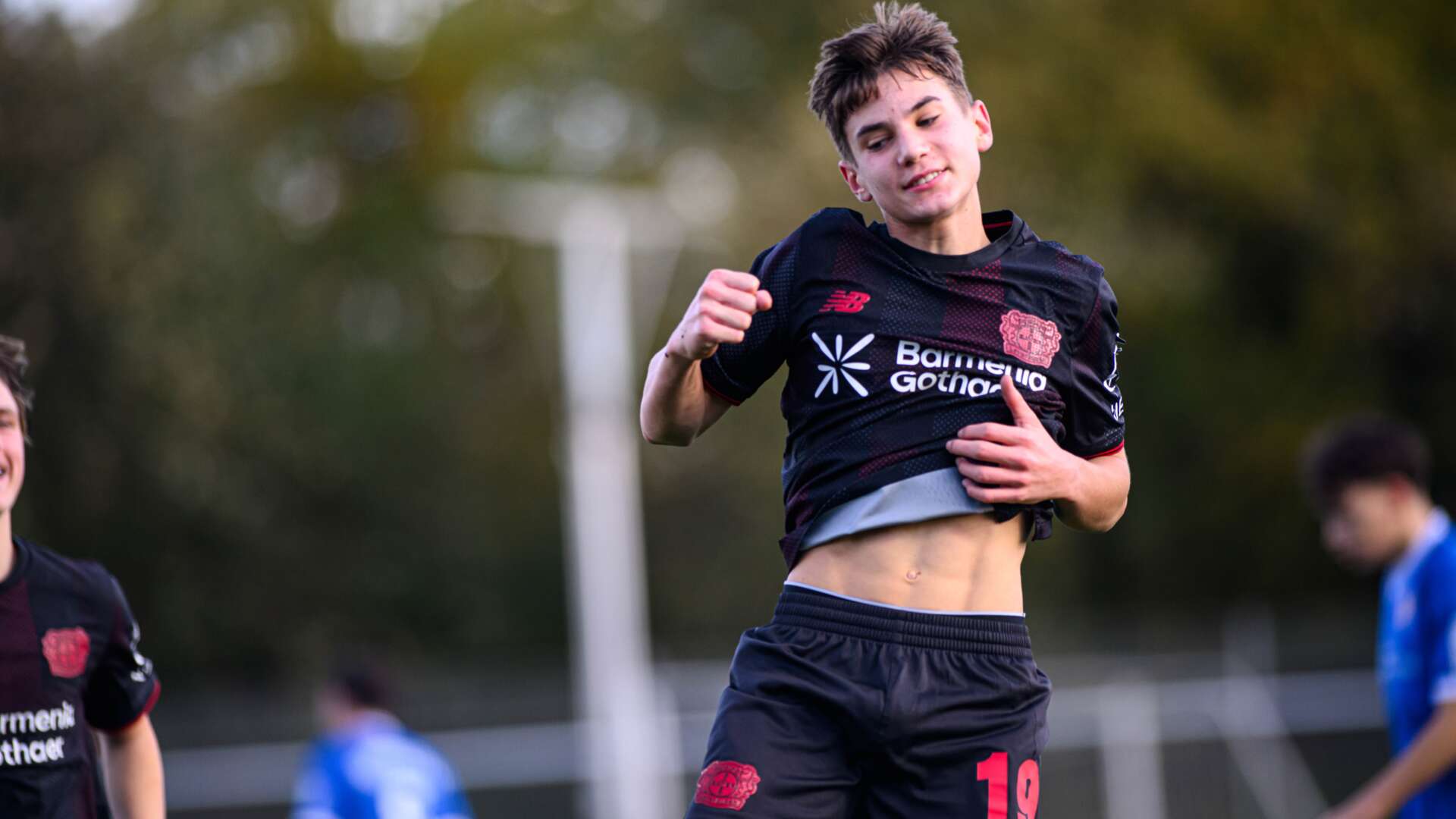 Mick Azizmohammadi, U17, beim Torjubel