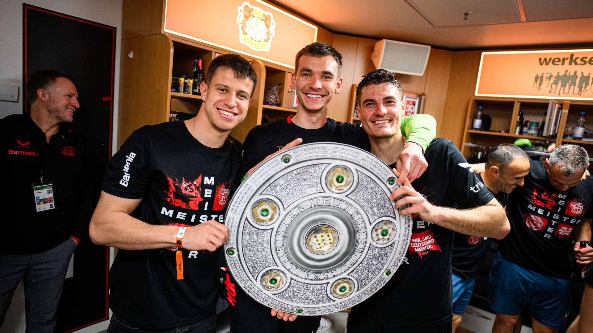 Emotionale Momente nach Abpfiff