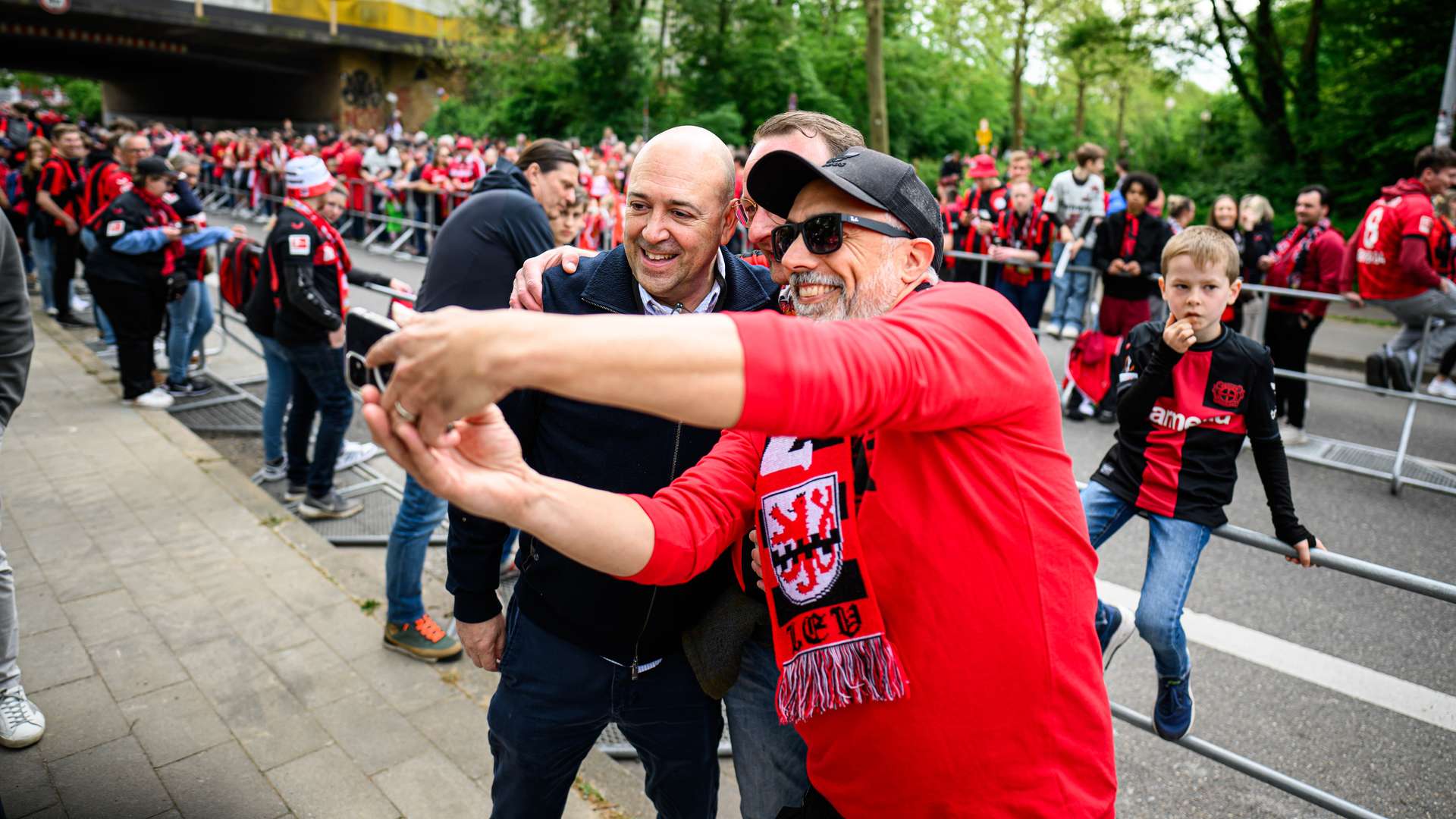 Busempfang am 14. April 2024