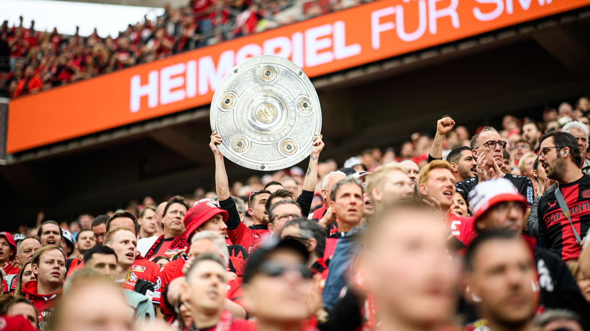 Stimmung in der BayArena