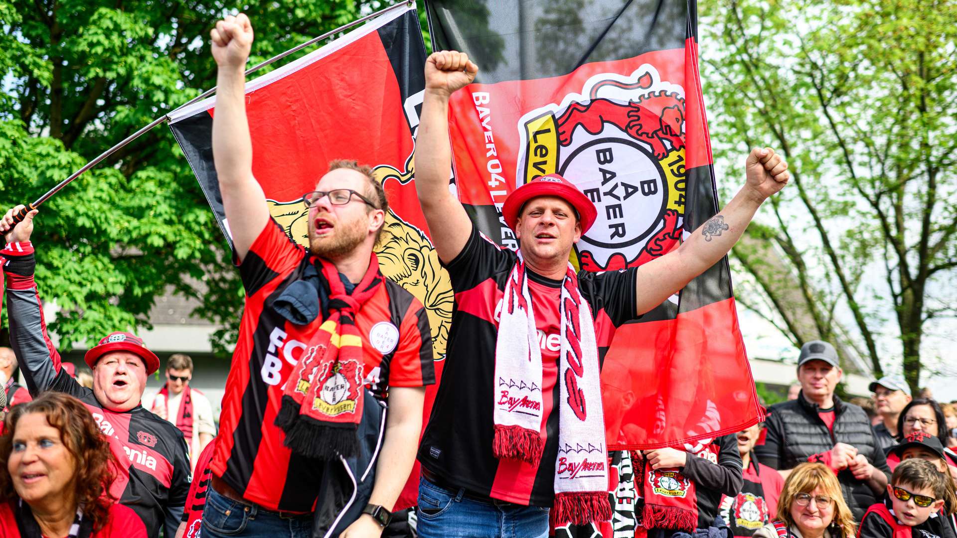 Busempfang am 14. April 2024