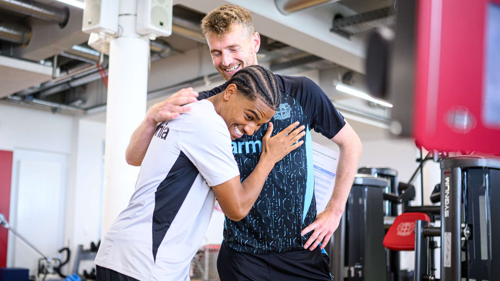 Gute Laune bei Adli und Hradecky