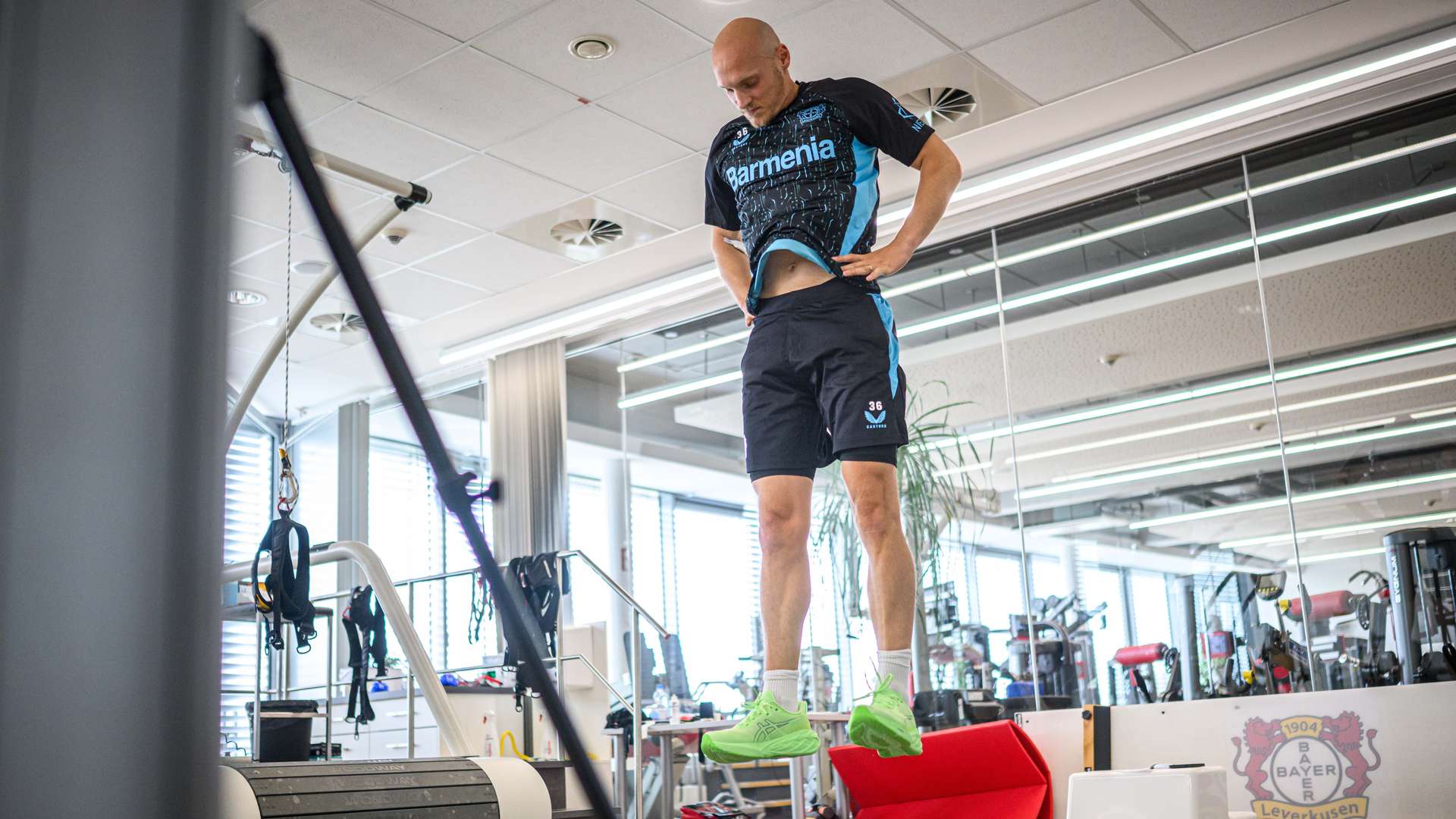 Lomb bei seinen Tests