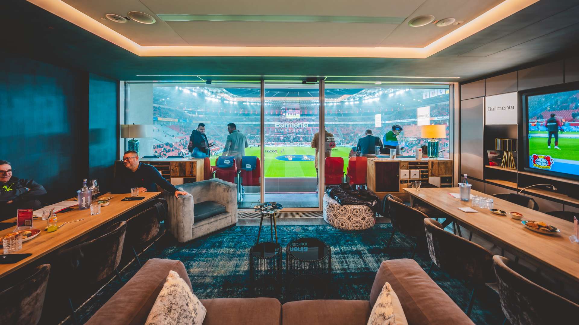 Executive Box VIP South inside