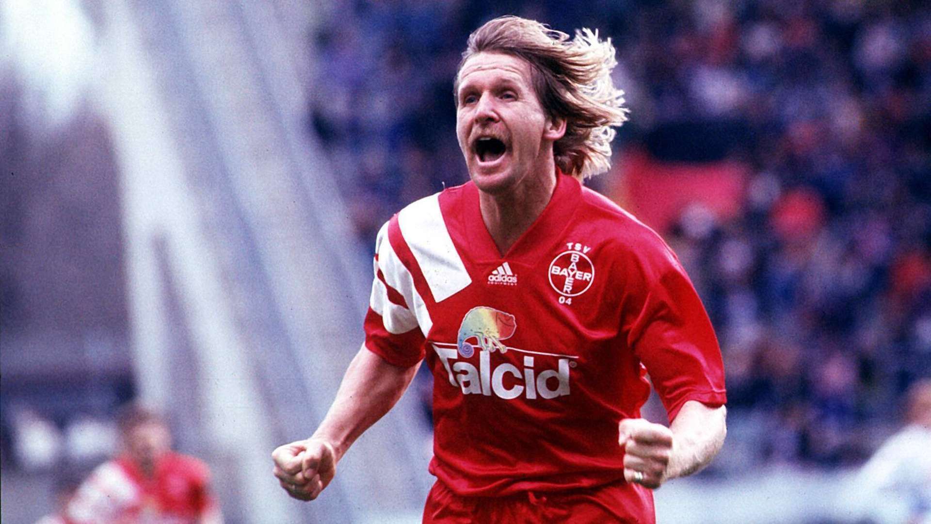 Bernd Schuster against Karlsruher SC in 1994