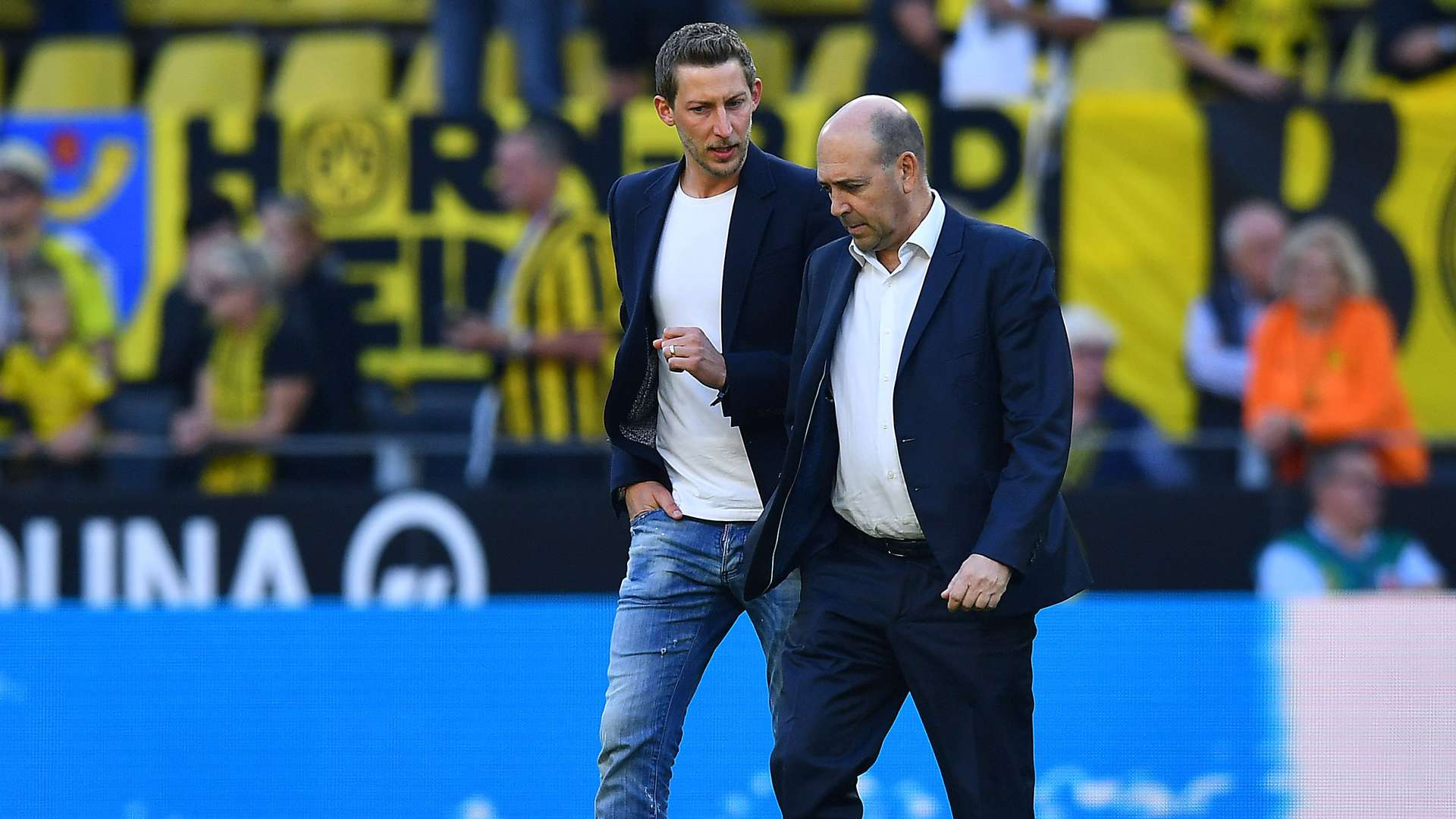 Stefan Kießling mit Fernando Carro