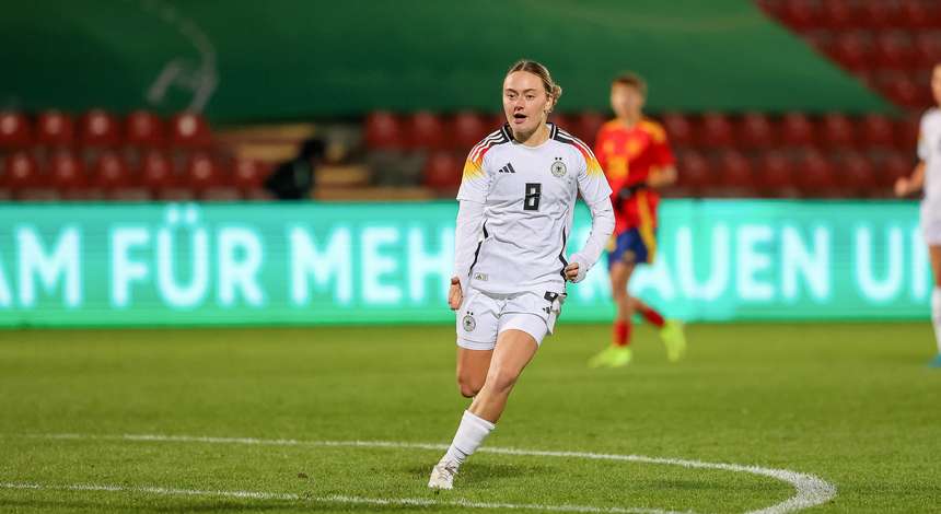 Sofie Zdebel bei der deutschen U23